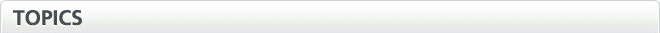 TOPICS & 更新情報